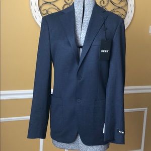 DKNY Men’s Navy Blazer/Suit Jacket